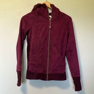 Lululemon Women's Purple pink scuba hoodie Hooded Jacket
